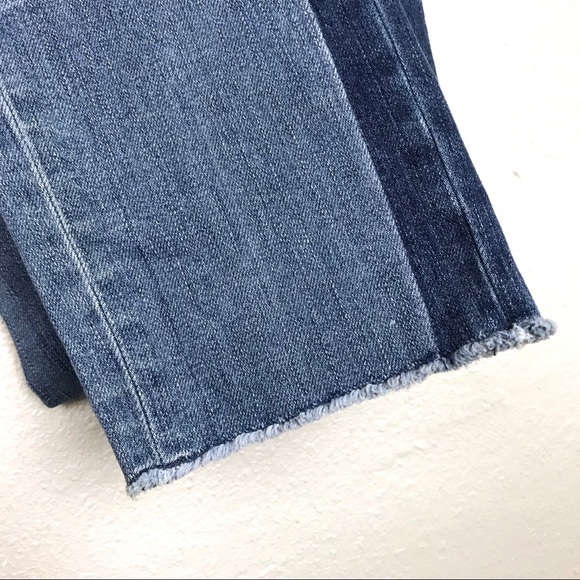 Vince Slim Two Tone Raw Hem Stretch Jeans Sz 28 - Picture 5 of 7